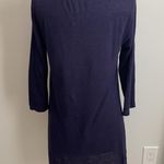 Eileen Fisher  Organic Linen Purple Tunic Dress Photo 2