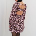 For Love & Lemons For love and lemon Kate long sleeves floral baby doll dress Photo 9