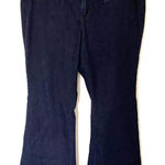 Lane Bryant  Genius Fit Flare Jeans Plus Size Blue Stretch Denim Flattering Sz 20 Photo 0