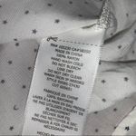 Soft Joie Star & Moon White & Navy Button Down Top Shirt Blouse size Small Photo 5
