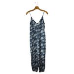 Apiece Apart Apiece Apart Jumsuit Women 4 Blue Silk Floral Paisley Ostrea Tank Boho Cottage Photo 2