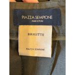 Piazza Sempione Pants Women 4 Olive Green High Waist Brigitte Cropped Trousers Photo 9