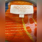 Rococo Sand Plum Shirt size Large button down metallic Retrofete fashion pass Red Photo 8