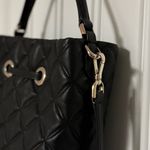 Kate Spade Natalia small quilted black leather bucket bag crossbody Photo 2