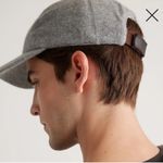 Quince New  Cashmere Baseball Cap Light Heather Grey Photo 4