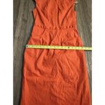 Adrianna Papell Sheath Dress Women's Size 4 Sleeveless Knee Length Linen Blend Photo 7