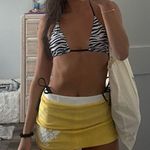 Forever 21 Yellow Towel Mini Skirt Cover Up - Photo 0