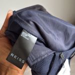 Reiss NEW  Harley Wool Blend Wide Leg Pants Navy 2 Photo 9