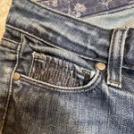 Paige  Hollywood Hills Bootcut Jeans Sz 27 Classic Rise Y2K Embellished Denim Photo 7