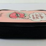 BENEFIT Laughter is the Best Cosmetic! Makeup Zip Pouch Bag Pink Photo 2