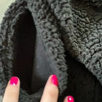 EXPRESS  cropped fleece faux‎ fur jacket Photo 5
