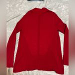 Dana Buchman  Vibrant Red Cardigan Sz S Photo 4