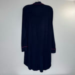 Nora Twips Long Sleeve Knit Button Sleep Nightgown Sleepwear Blue Size M Photo 5
