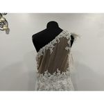 Mac Duggal  79264 Embroidered Applique Feathered One Shoulder Trumpet Gown 8 Photo 6