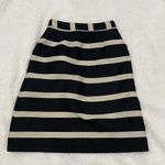  Anthropologie hutch size 2‎ hood and black striped skirt with pockets Photo 0
