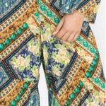 Johnny Was 💕💕 Rivera Tiered Wide-Leg Pants Finley Bohemian Floral Print XL NWT Photo 5