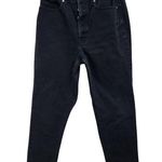 PacSun Playboy by Button Fly Crop Jeans Slim Fit Bunny Rhinestone Black Size 26 Photo 0