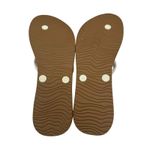 REEF  Sandals Women 10 Brown Ivory Glitter Cushion Stargazer Flip Flops Outdoor Photo 8
