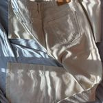 ZARA Cream Low Wait Full Length Jeans Photo 3