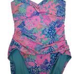 Lilly Pulitzer Women's 12 Flamenco One Pice Swimsuit Splendor in the Sand NEW Photo 7
