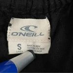 O'Neill O’Neill Viscose Black Front Tie Straps Slits Flowy Beach Maxi Womens Dress SZ S Photo 12