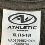 Athletic Works  Women's Green Long Sleeve Hoodie Thumbhole Size XL Photo 3