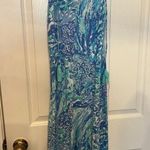 Lilly Pulitzer Margot midi Dress Hey Hey Soleil Print Sleeveless Photo 5