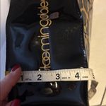 BLOOMINGDALE’S CHEETAH PRINT PATENT LEATHER MINI TOTE BAG PRELOVED Tan Photo 14