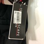 Island Escape Womens‎ Swim Tankini Top Sz 16W Black Knot Front Full Bust Support Photo 6