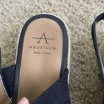 Aquatalia  Alice Slingback Espadrille Black Sandals - 9M Photo 4