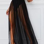 White Fox Boutique Mesh Maxi Dress Photo 2