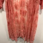 Lane Bryant Coral Lace Kimono duster Cardigan! Size 26/28 NWT Photo 3