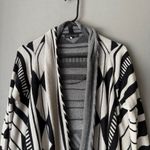 Banana Republic  sz S aztec cream‎ black southwest Shrug Photo 1