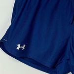 Under Armour Women's Active Heat Gear Loose Fit Athletic Shorts Blue Small Photo 3