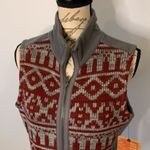 Ruff Hewn NWT fleece and sweater knit full zip vest M Photo 1