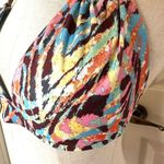 Becca  colorful swimsuit top size Large Photo 4