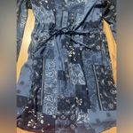 Abercrombie & Fitch XS blue bandana print dress Photo 3