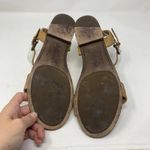 Frye Phillip 2 Piece Sandal Tan Leather Slingback Buckle Sandal Minimalist 10 Photo 2