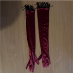 Gilded age star bustle dress Red Photo 5