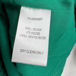 Parker Dress Size 4 Green Jaguar Silk Blend New Photo 8