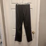Adidas  Gray Athletic‎ Pants With Purple Three Stripes & Pockets Women’s Large Photo 4