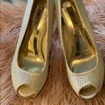 Jennifer Lopez  rhinestone heels peep toe shoes Photo 2
