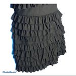 1st Sight Little Black Dress Lace Bodice Tiered Ruffle Skirt Size L Size L Photo 7