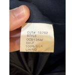 Tadashi Shoji Tadashi Navy Ruched Bodycon Dress Size 8 Cocktail Evening Gown Mother Of Bride‎ Photo 4