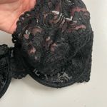 Smart & Sexy Smart Sexy Bra Lace Underwire Unlined Semi Sheer Adjustable Diamond Bow Black Photo 3