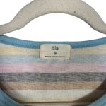 Anthropologie t.la  Womens Sz XS Charmer Ringer Tee Striped T Shirt Casual Colors Photo 4