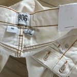 BDG Urban Outfitters  Pax High Waist Straight Leg Button-Fly Jeans Ivory … Photo 7