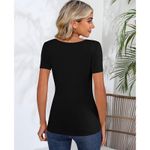 Riyiper 3 Pcs Women’s Scoop Neck Fitted Tops (XX Photo 6