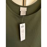 Chico's  Olive Green Microfiber Tank Top NWT Size 3 (XL 16-18) MSRP $30 Photo 1