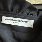 Amanda Uprichard  Black Wyatt Front Tie Shorts Size M from Revolve NWOT Photo 2